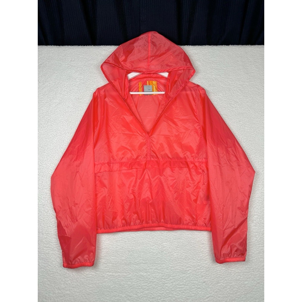 Vintage Y2K Nike Windbreaker Pullover Polyester- Women's Medium